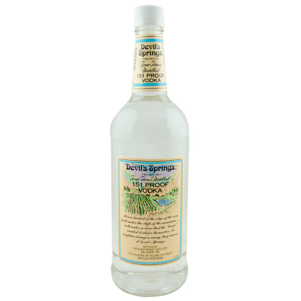 Devil's Springs 151 Proof Vodka 750mL Buy online